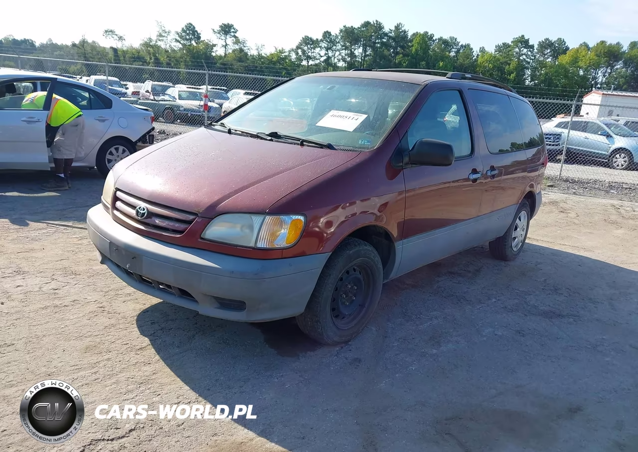 2001 Toyota Sienna Le VIN:4T3ZF13C21U362927 - 2