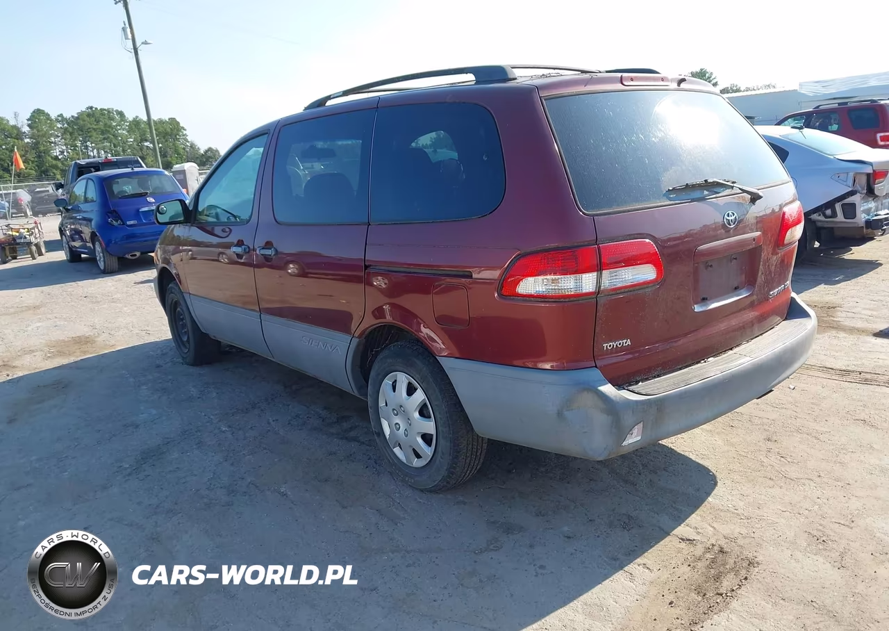 2001 Toyota Sienna Le VIN:4T3ZF13C21U362927 - 3