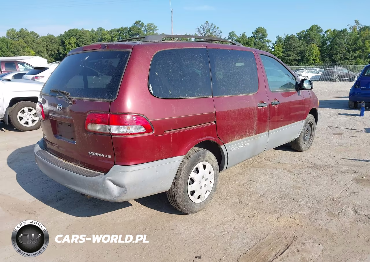 2001 Toyota Sienna Le VIN:4T3ZF13C21U362927 - 4