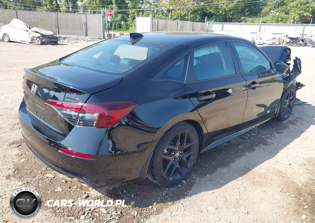 2026 Honda Civic Sport VIN:2HGFE2F5XTH524249 - 4