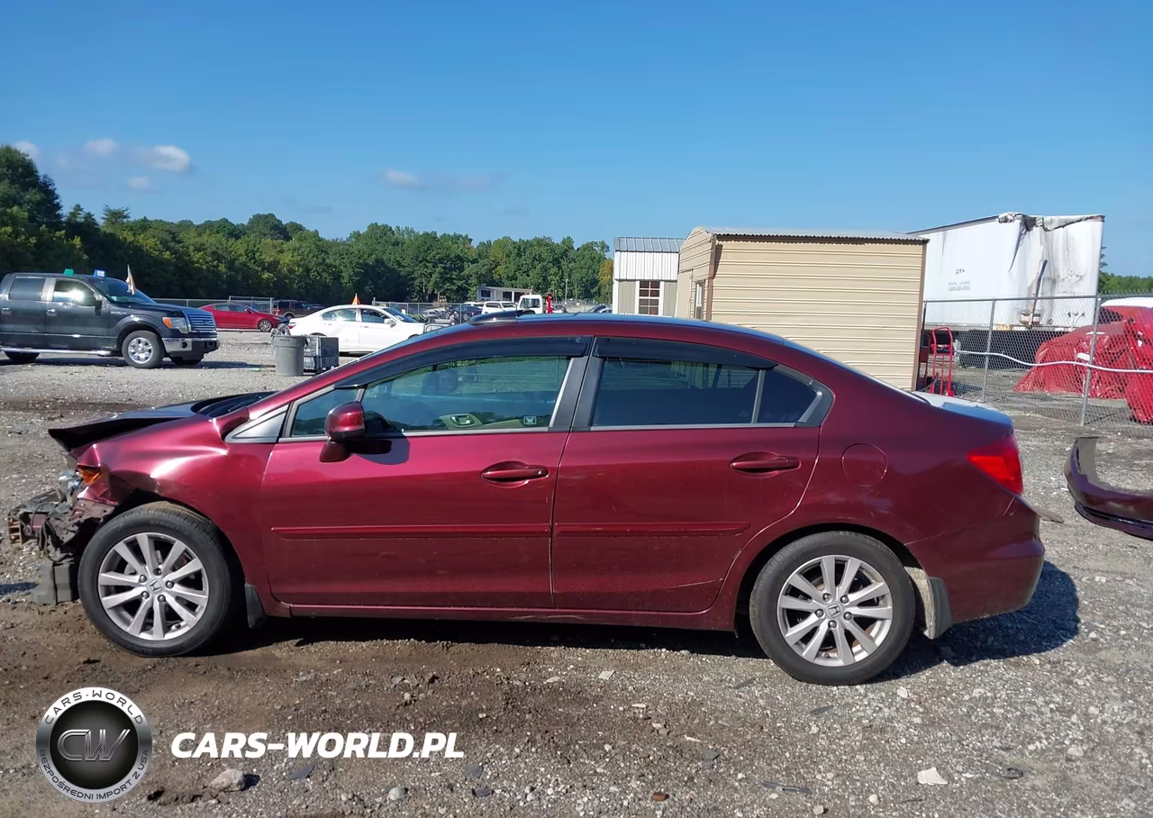 2012 Honda Civic Ex-L VIN:19XFB2F90CE076030 - 15