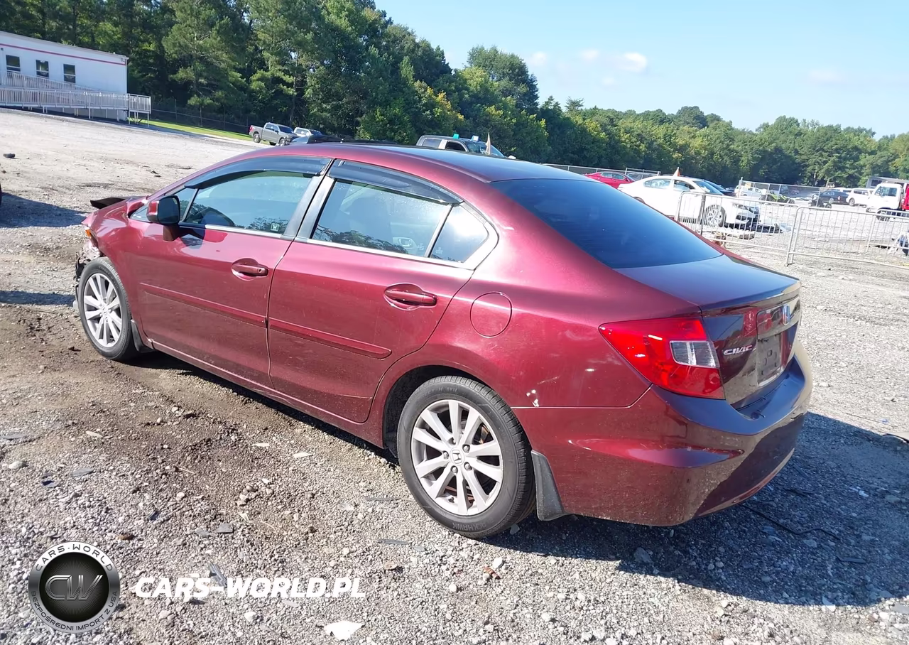 2012 Honda Civic Ex-L VIN:19XFB2F90CE076030 - 3