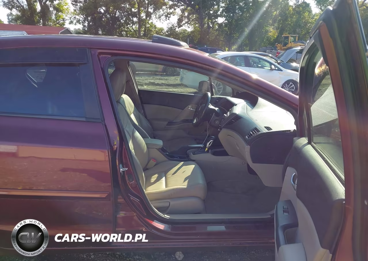 2012 Honda Civic Ex-L VIN:19XFB2F90CE076030 - 5