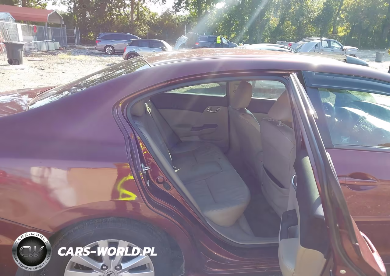 2012 Honda Civic Ex-L VIN:19XFB2F90CE076030 - 8