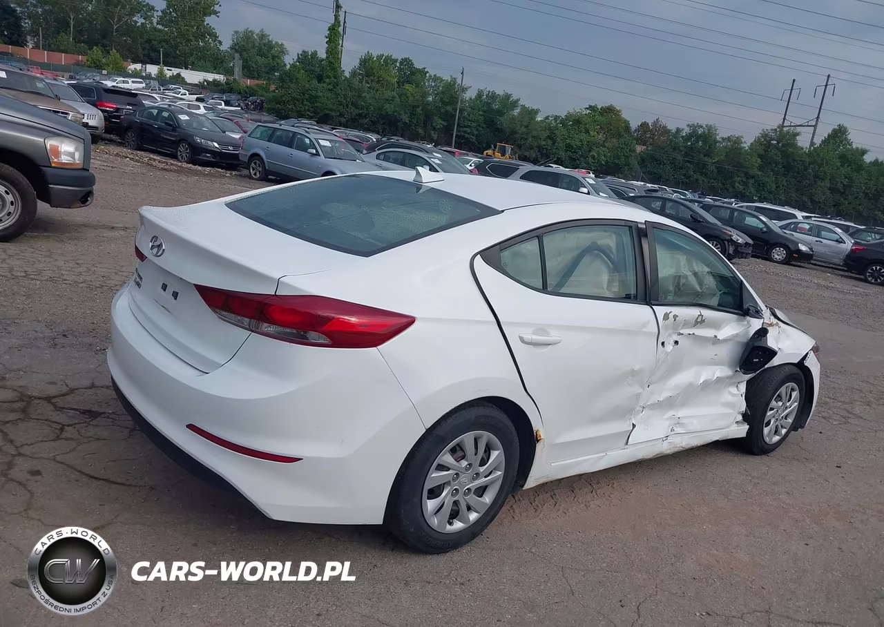 2017 Hyundai Elantra Se VIN:5NPD74LF1HH065460 - 4