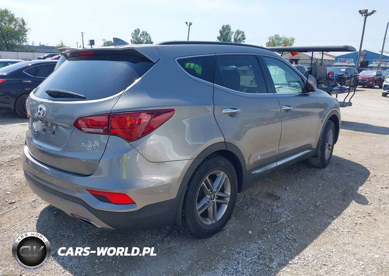 2017 Hyundai Santa Fe Sport 2.4L VIN:5NMZU3LB5HH005555 - 4