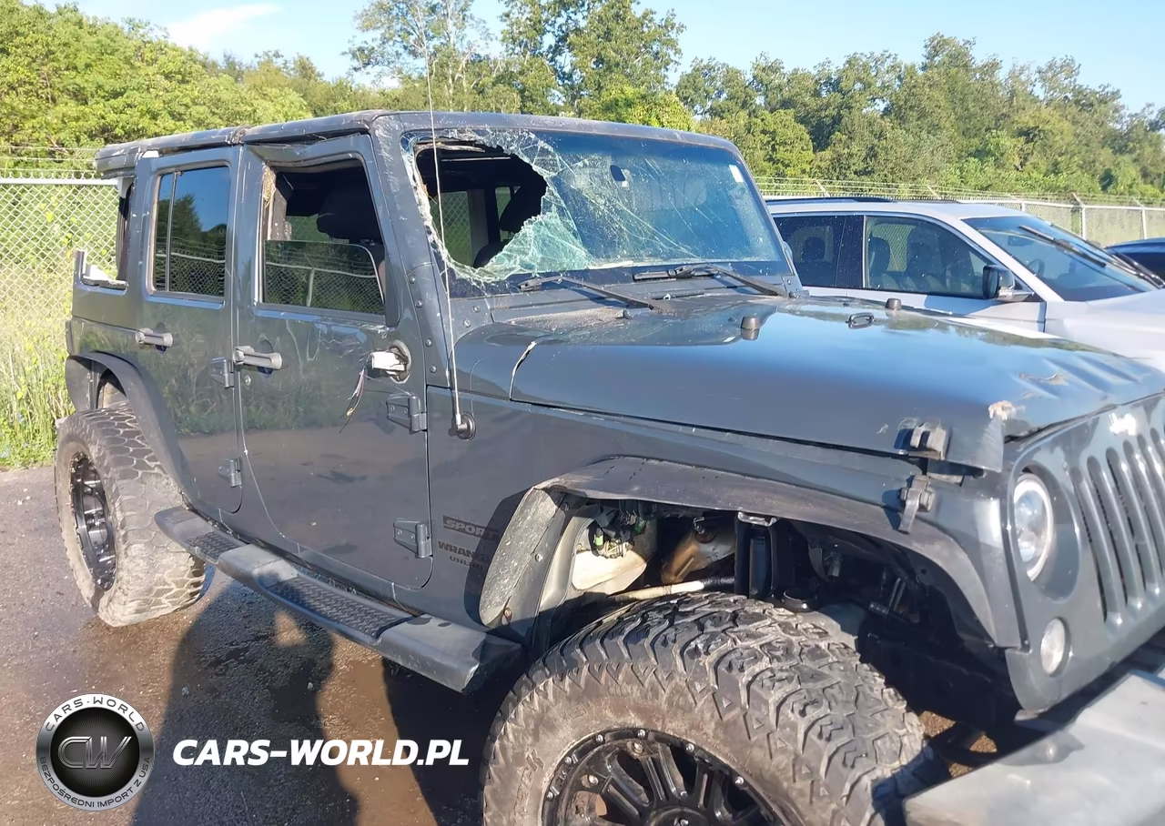 2016 Jeep Wrangler Unlimited Sport VIN:1C4BJWDG8GL290822 - 6