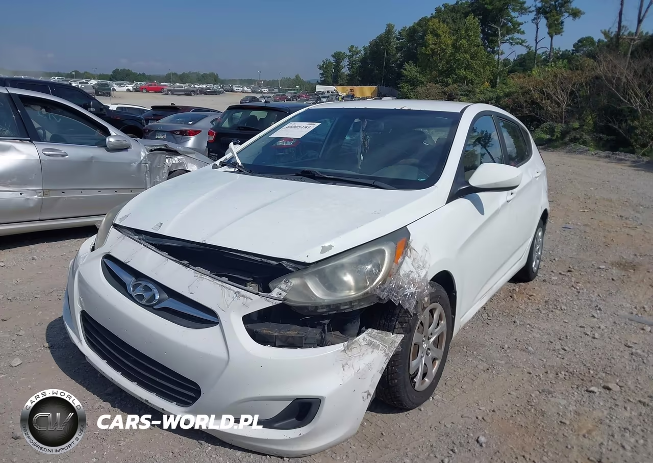 2013 Hyundai Accent Gs VIN:KMHCT5AE0DU091731 - 2