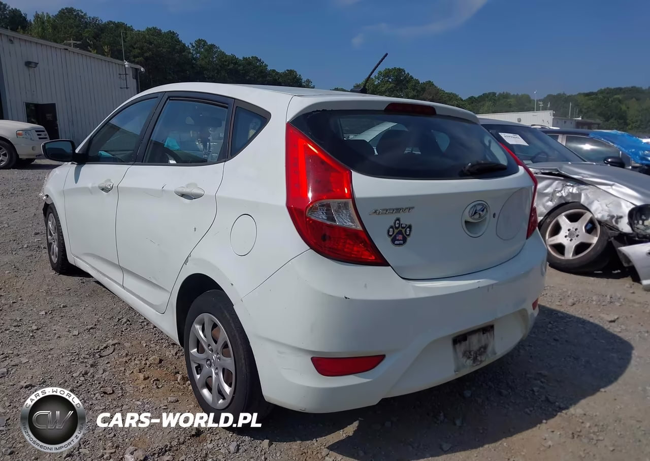 2013 Hyundai Accent Gs VIN:KMHCT5AE0DU091731 - 3