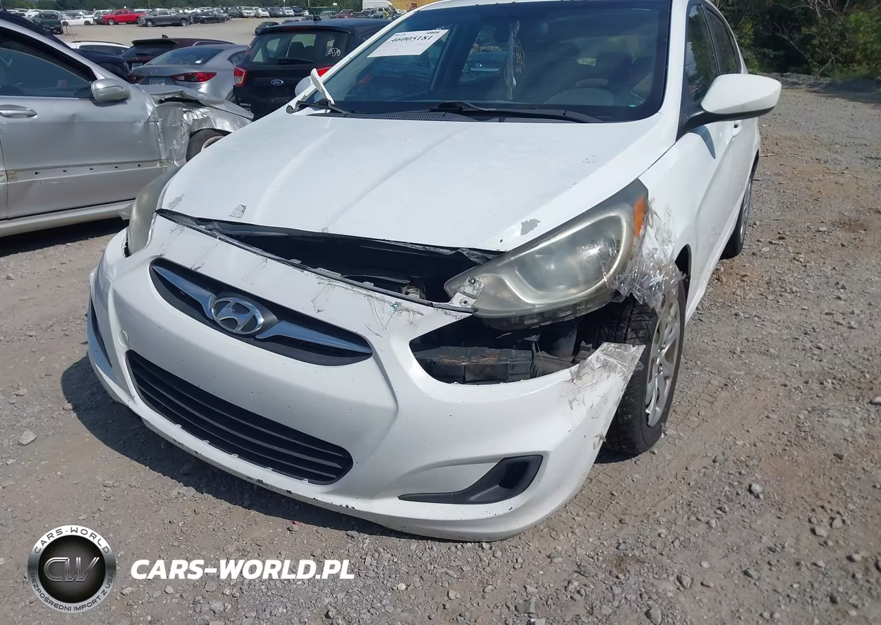 2013 Hyundai Accent Gs VIN:KMHCT5AE0DU091731 - 6