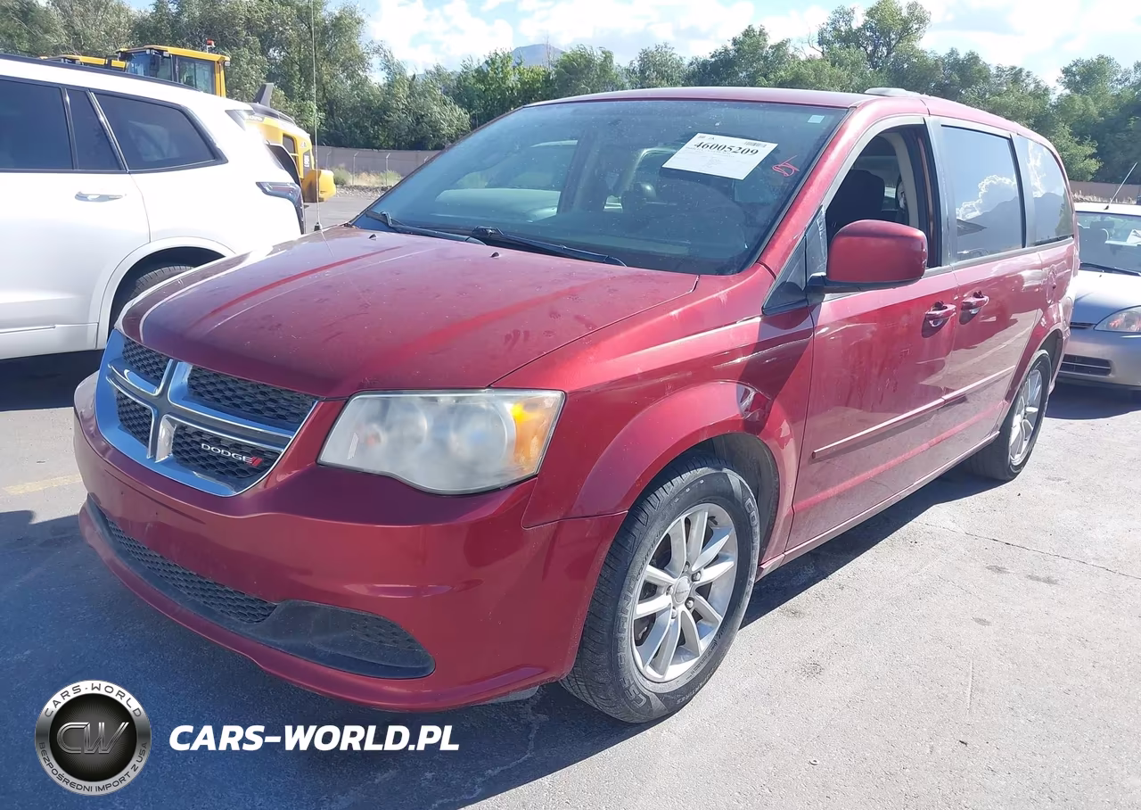 2014 Dodge Grand Caravan Sxt VIN:2C4RDGCGXER371564 - 2