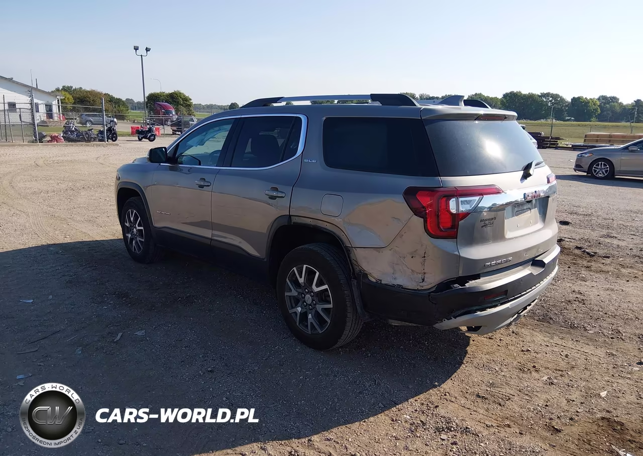 2022 GMC Acadia Fwd Sle VIN:1GKKNKL45NZ113308 - 3