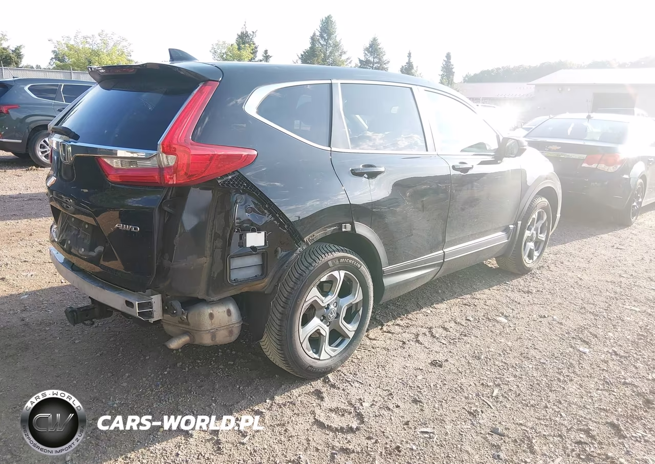 2018 Honda Cr-V Ex-L-Ex-L Navi VIN:5J6RW2H8XJL030483 - 4