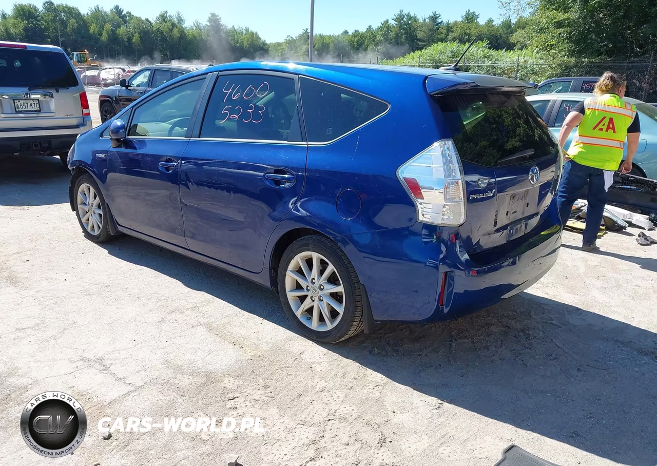 2012 Toyota Prius V Five VIN:JTDZN3EU1C3076691 - 3