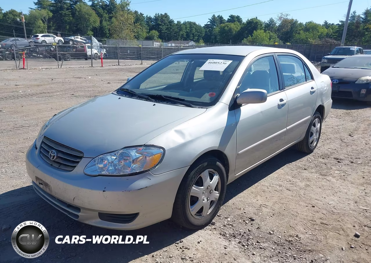2004 Toyota Corolla Le VIN:2T1BR32E44C291624 - 2