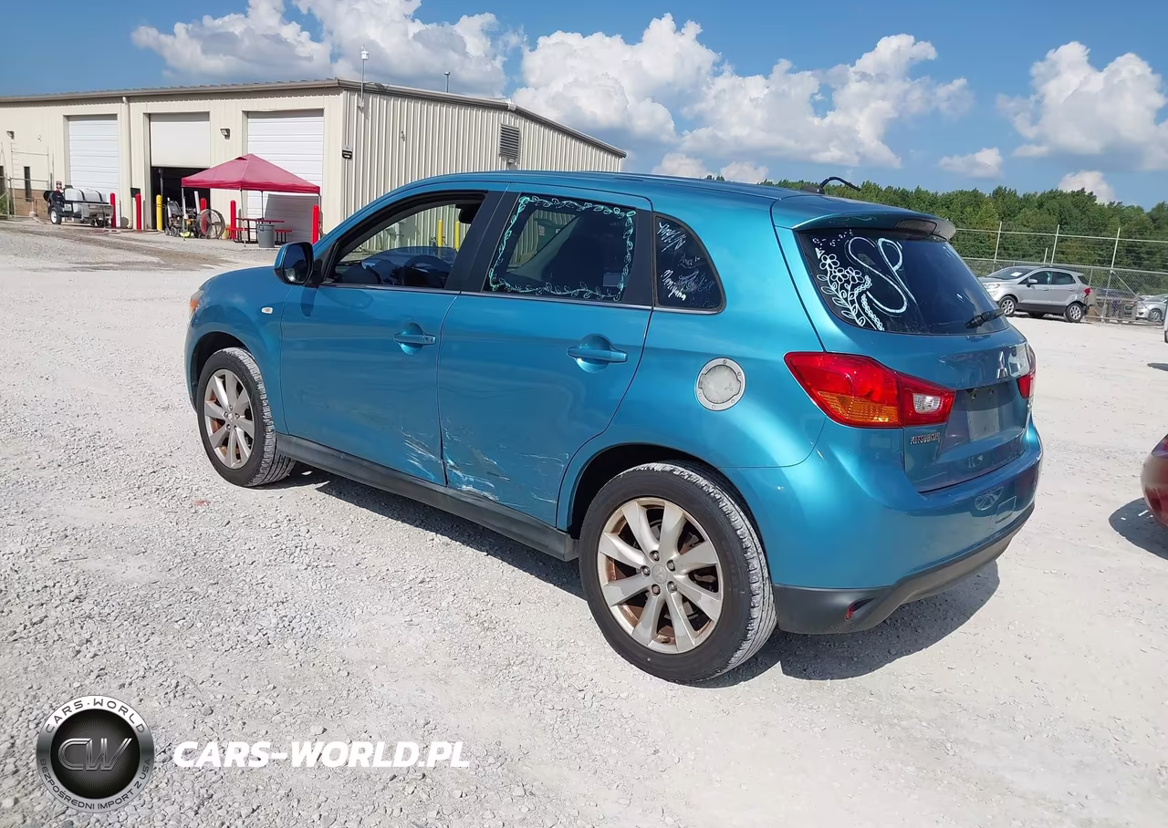 2014 Mitsubishi Outlander Sport Se VIN:4A4AP4AU6EE003271 - 3