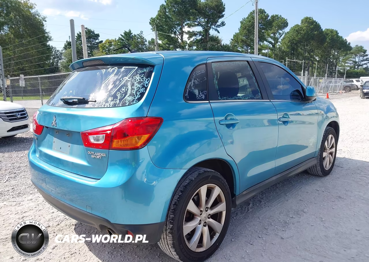 2014 Mitsubishi Outlander Sport Se VIN:4A4AP4AU6EE003271 - 4