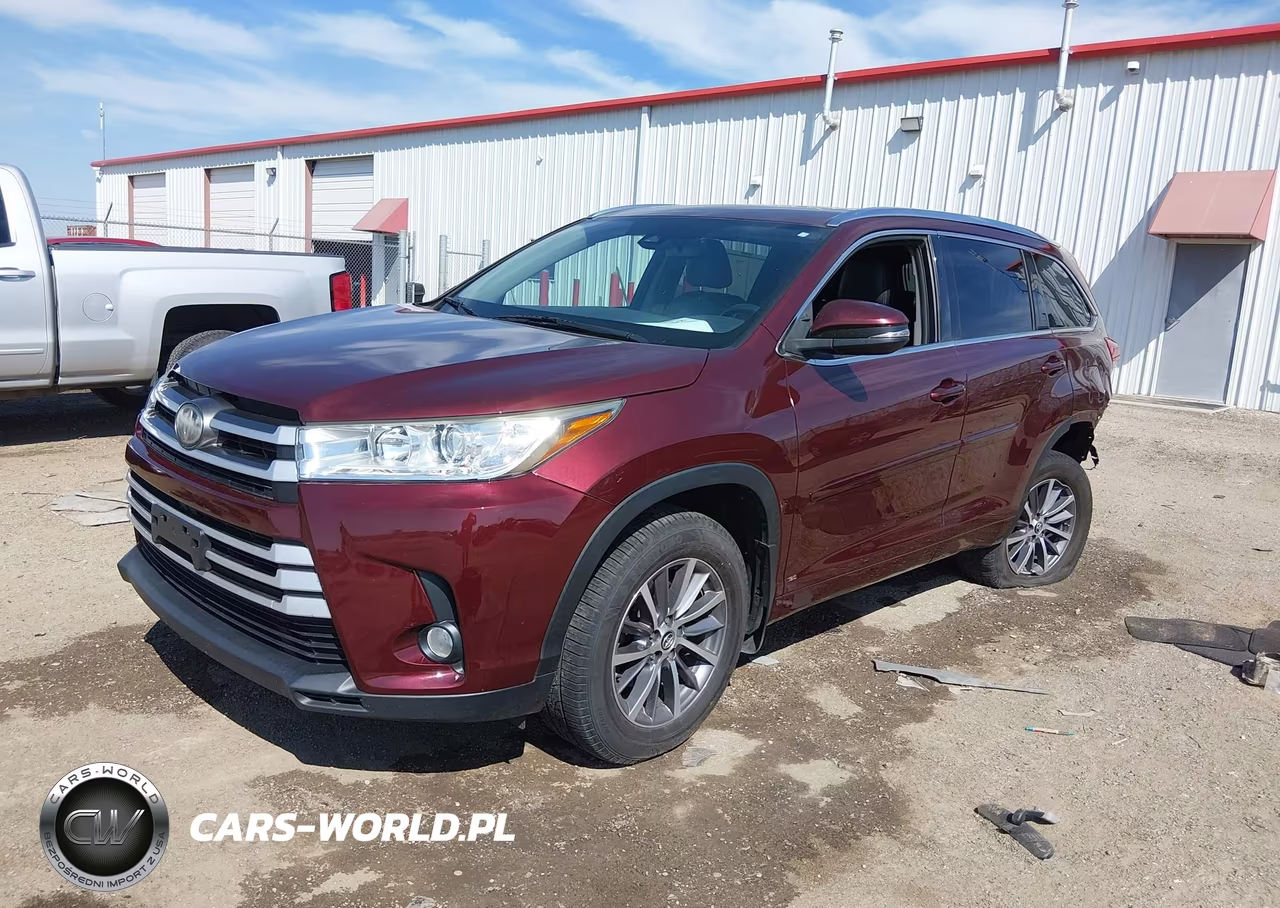 2017 Toyota Highlander Xle VIN:5TDJZRFH6HS413903 - 2