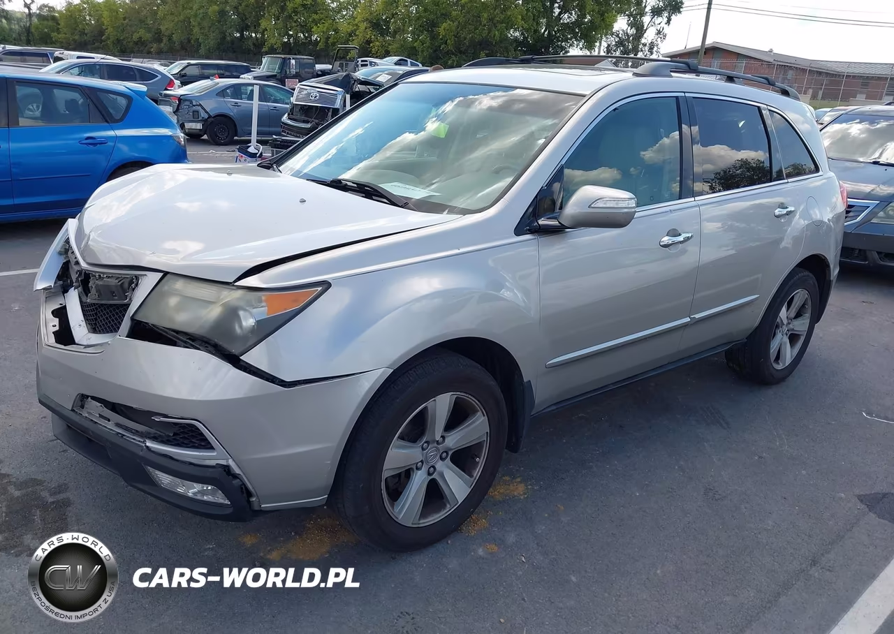 2010 Acura Mdx VIN:2HNYD2H27AH524083 - 2