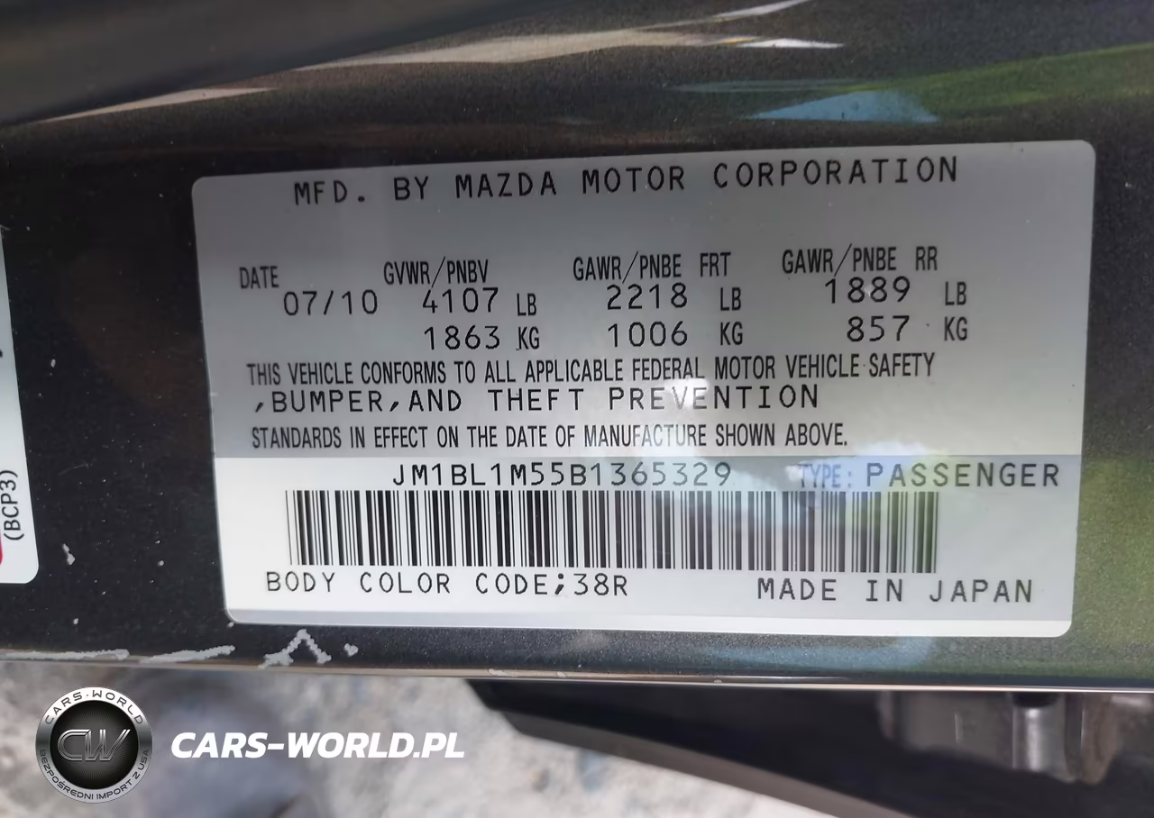 2011 Mazda Mazda3 S Grand Touring VIN:JM1BL1M55B1365329 - 9