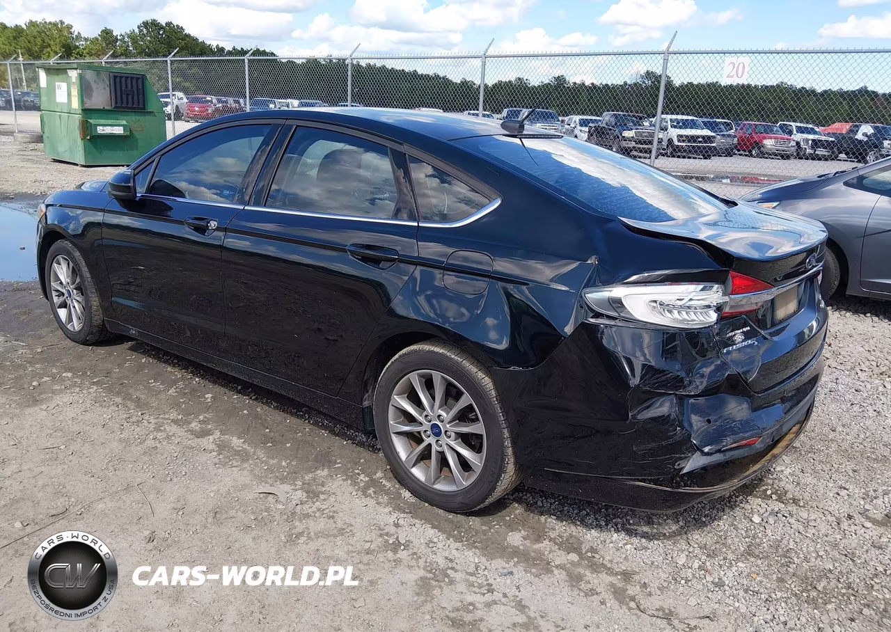 2017 Ford Fusion Se VIN:3FA6P0HD4HR166276 - 3