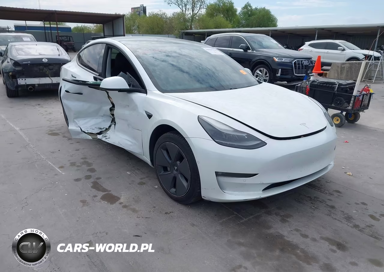 2021 Tesla Model 3 Long Range Dual Motor All-Wheel Drive VIN:5YJ3E1EB0MF869574 - 1
