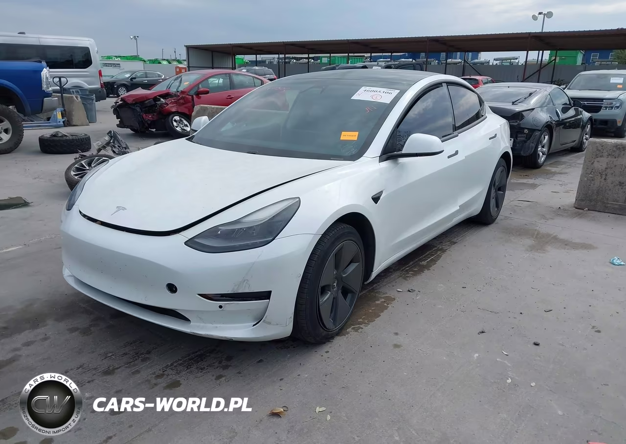 2021 Tesla Model 3 Long Range Dual Motor All-Wheel Drive VIN:5YJ3E1EB0MF869574 - 2