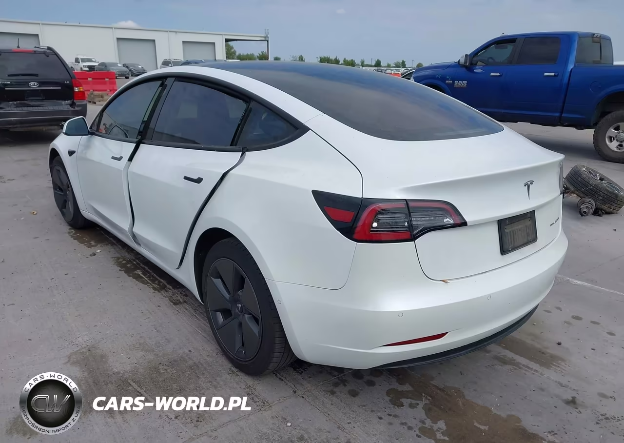 2021 Tesla Model 3 Long Range Dual Motor All-Wheel Drive VIN:5YJ3E1EB0MF869574 - 3
