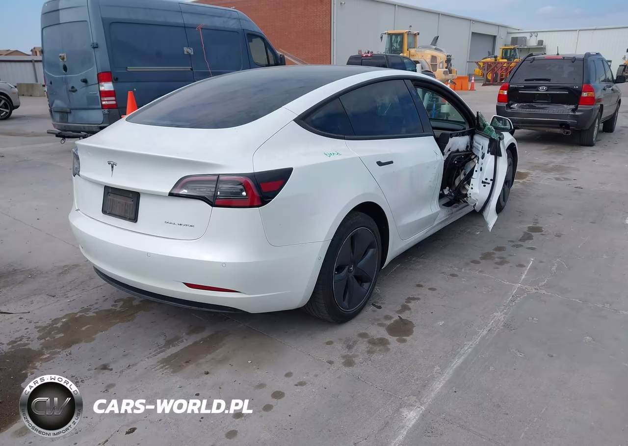 2021 Tesla Model 3 Long Range Dual Motor All-Wheel Drive VIN:5YJ3E1EB0MF869574 - 4
