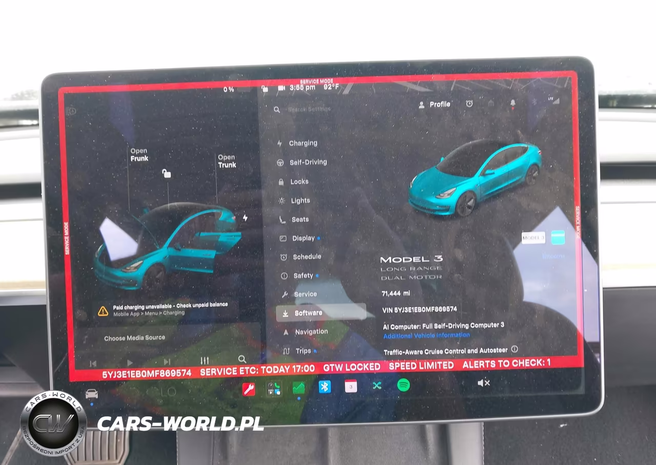 2021 Tesla Model 3 Long Range Dual Motor All-Wheel Drive VIN:5YJ3E1EB0MF869574 - 7