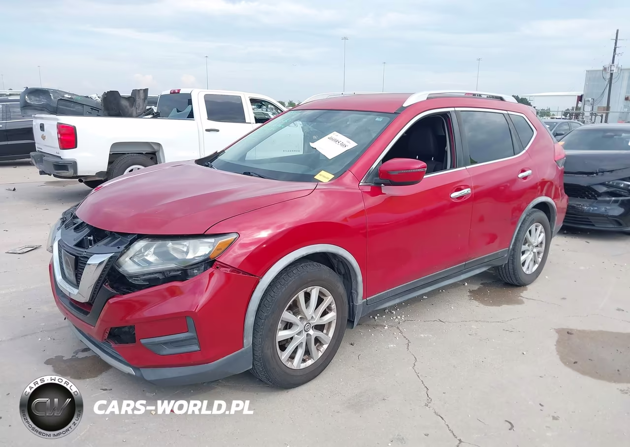 2017 Nissan Rogue Sv VIN:JN8AT2MT8HW407959 - 2