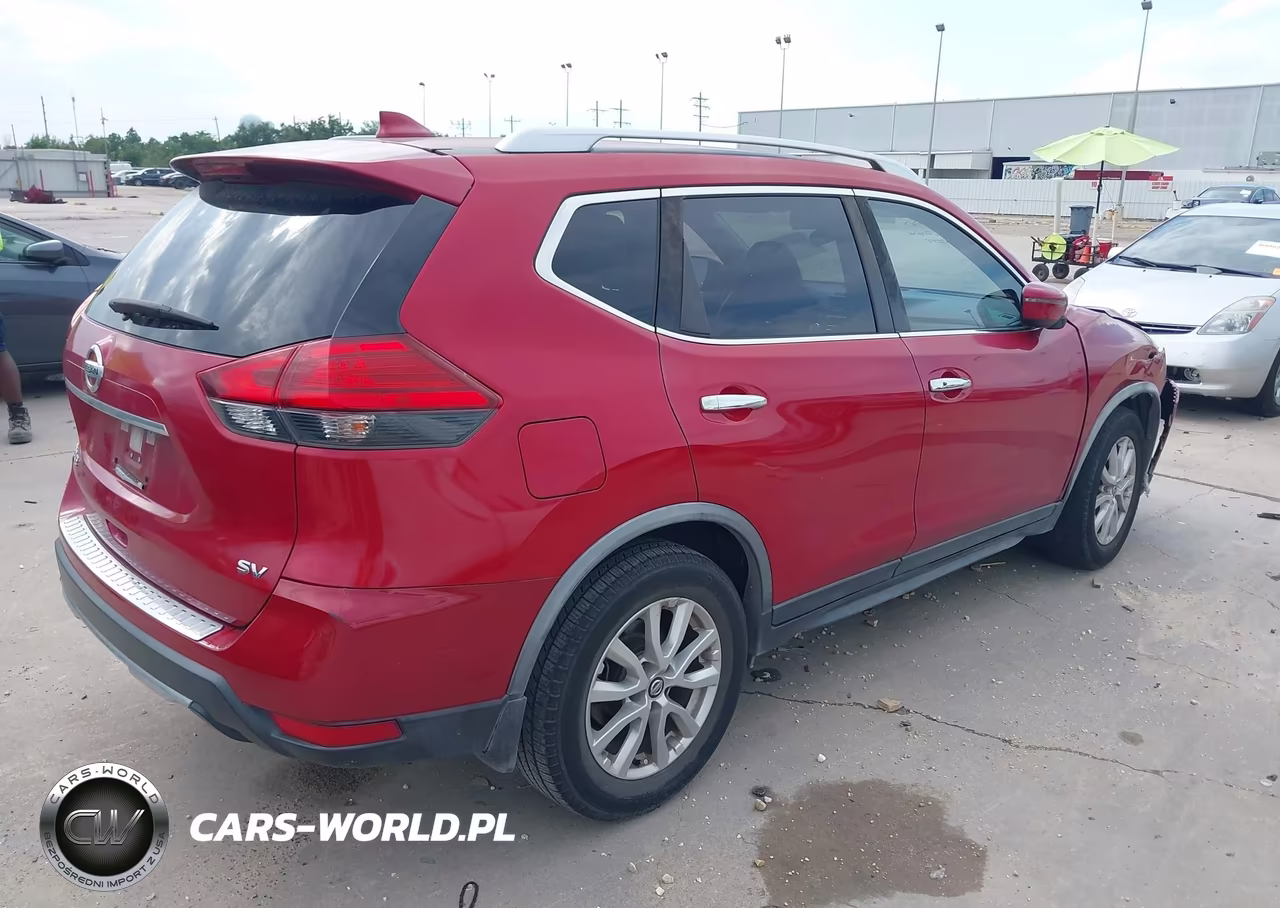 2017 Nissan Rogue Sv VIN:JN8AT2MT8HW407959 - 4