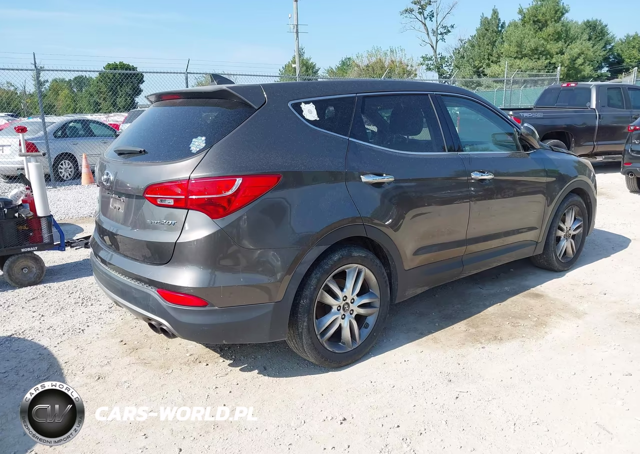2013 Hyundai Santa Fe Sport 2.0T VIN:5XYZW3LA9DG011106 - 4