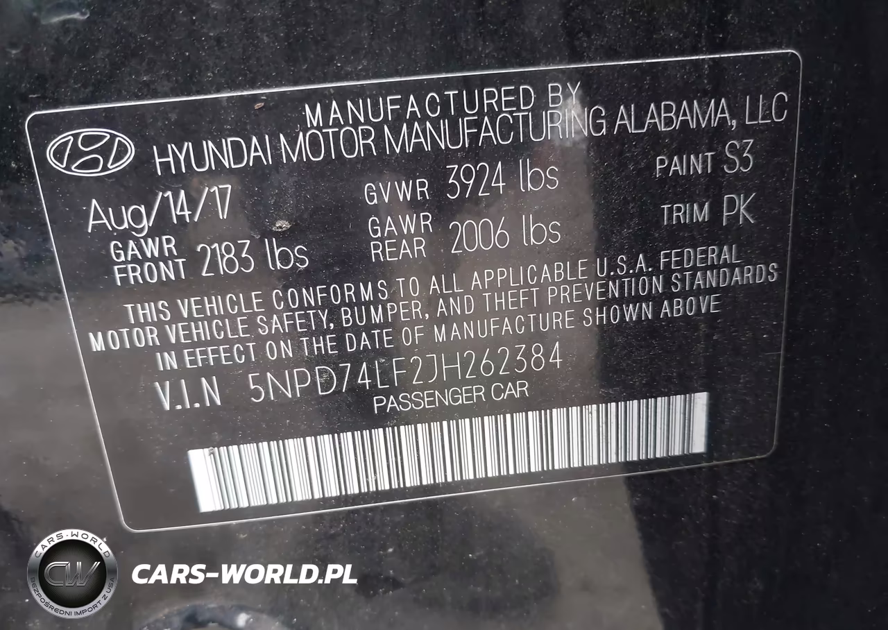 2018 Hyundai Elantra Se VIN:5NPD74LF2JH262384 - 9