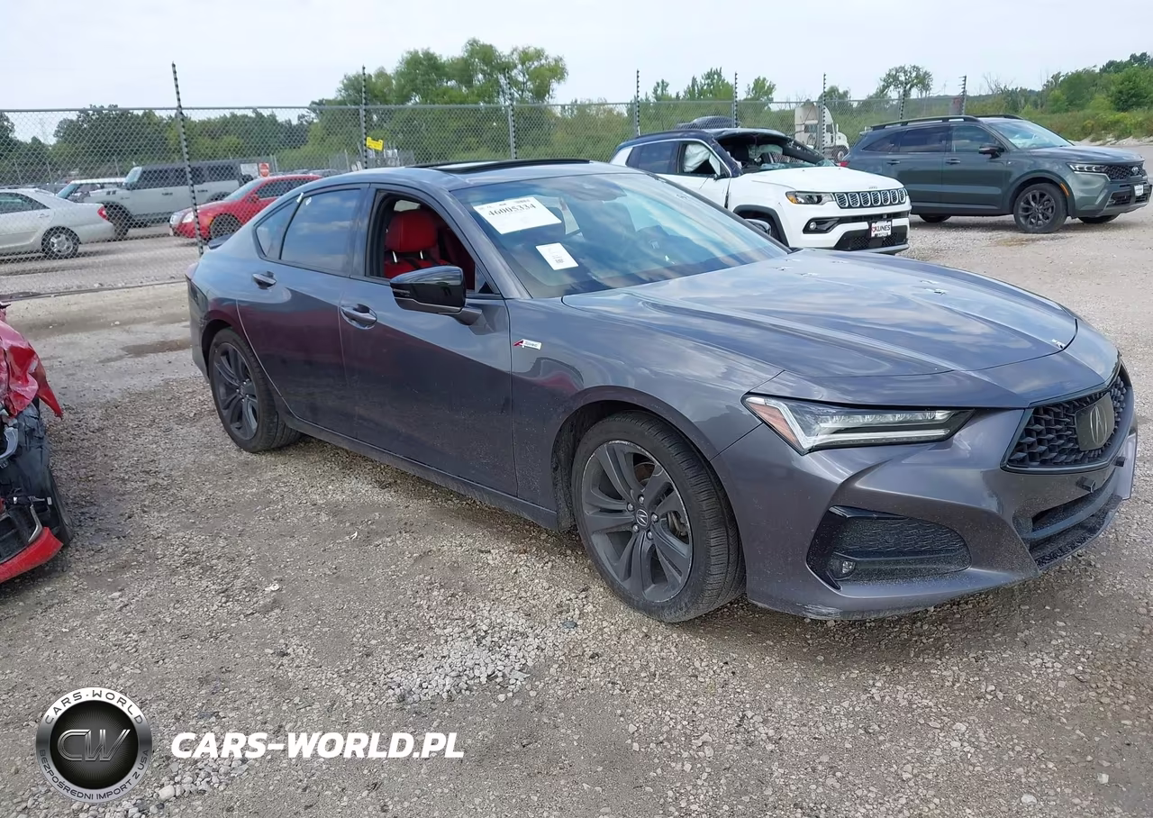 2021 Acura Tlx A-Spec Package VIN:19UUB6F51MA009678 - 1