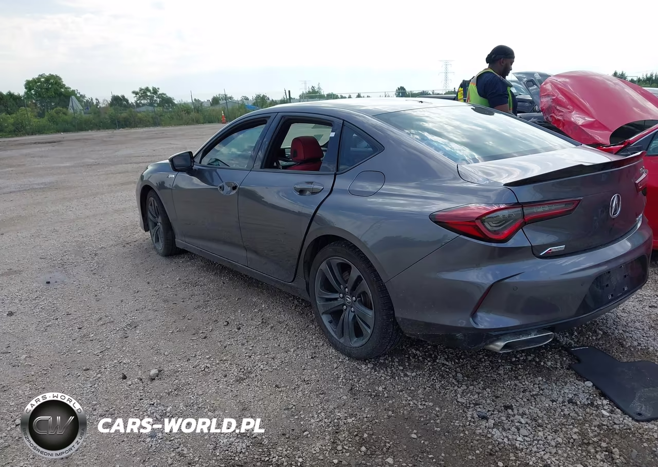 2021 Acura Tlx A-Spec Package VIN:19UUB6F51MA009678 - 3