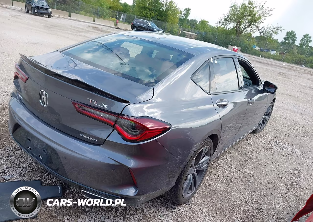 2021 Acura Tlx A-Spec Package VIN:19UUB6F51MA009678 - 4