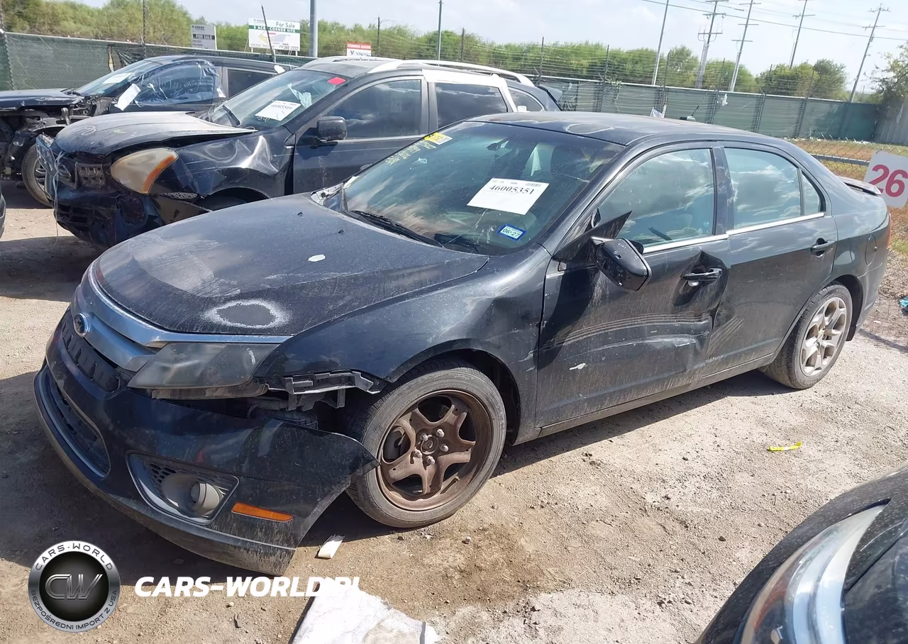 2010 Ford Fusion Se VIN:3FAHP0HA4AR197399 - 2