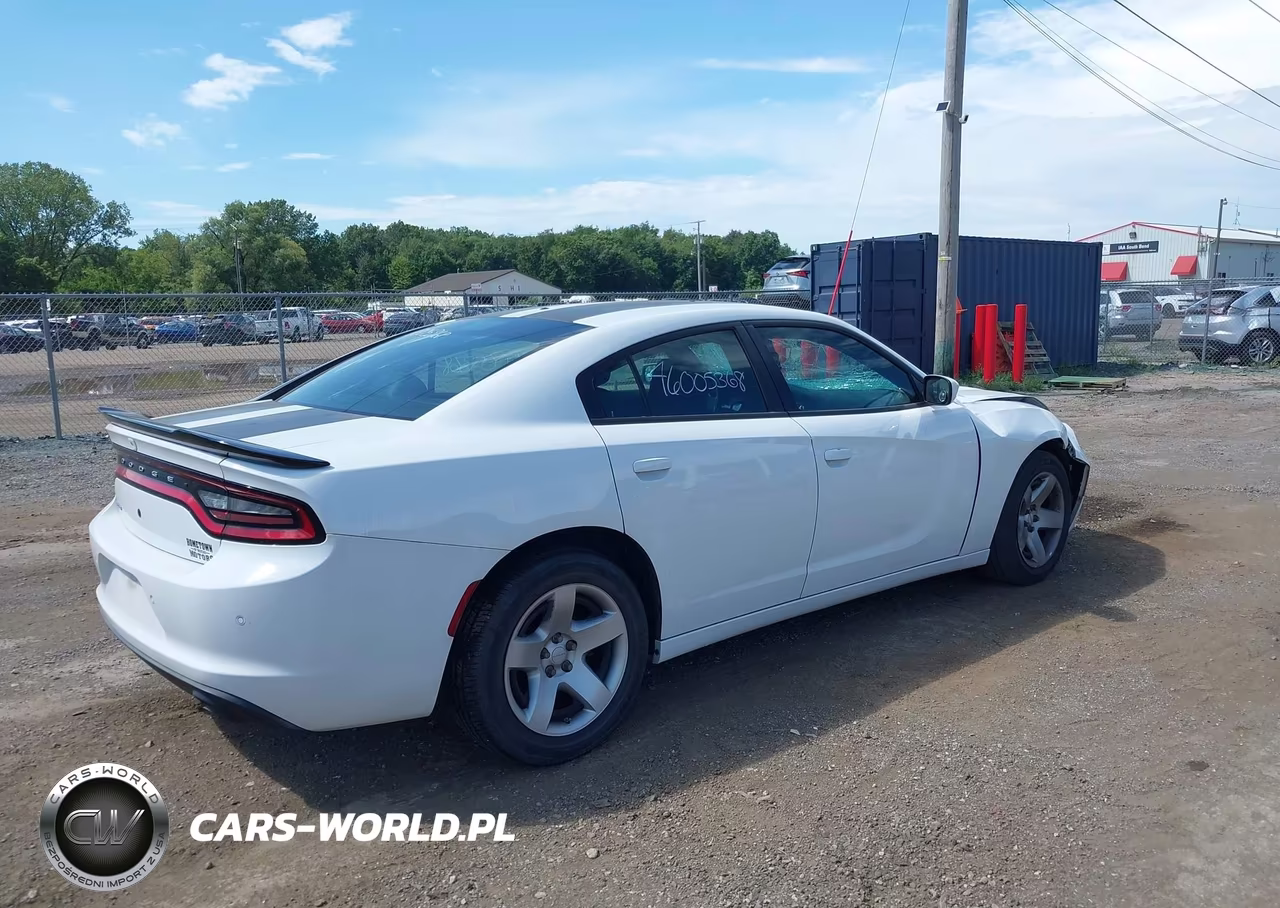 2019 Dodge Charger Police Rwd VIN:2C3CDXAG9KH660174 - 4