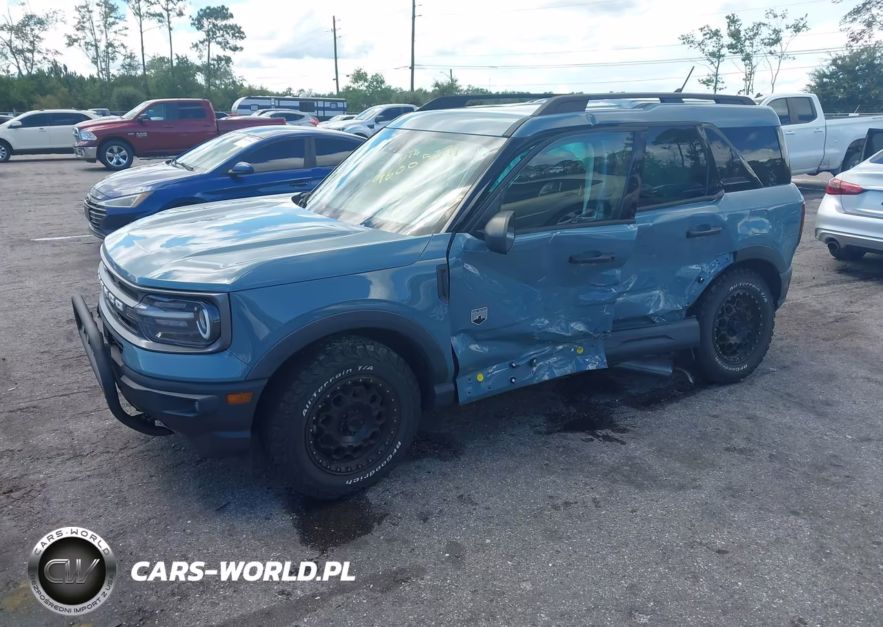 2022 Ford Bronco Sport Big Bend VIN:3FMCR9B62NRE33296 - 2