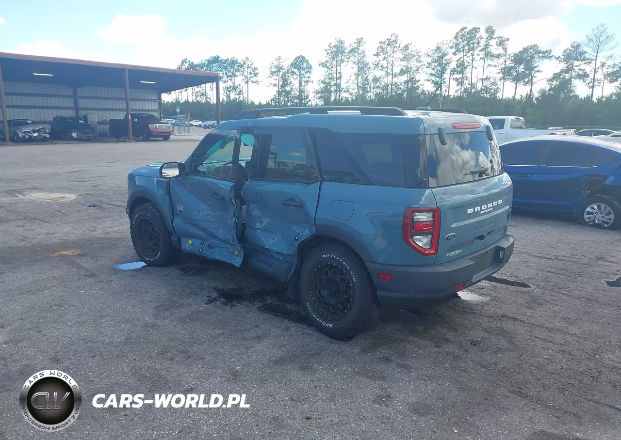 2022 Ford Bronco Sport Big Bend VIN:3FMCR9B62NRE33296 - 3