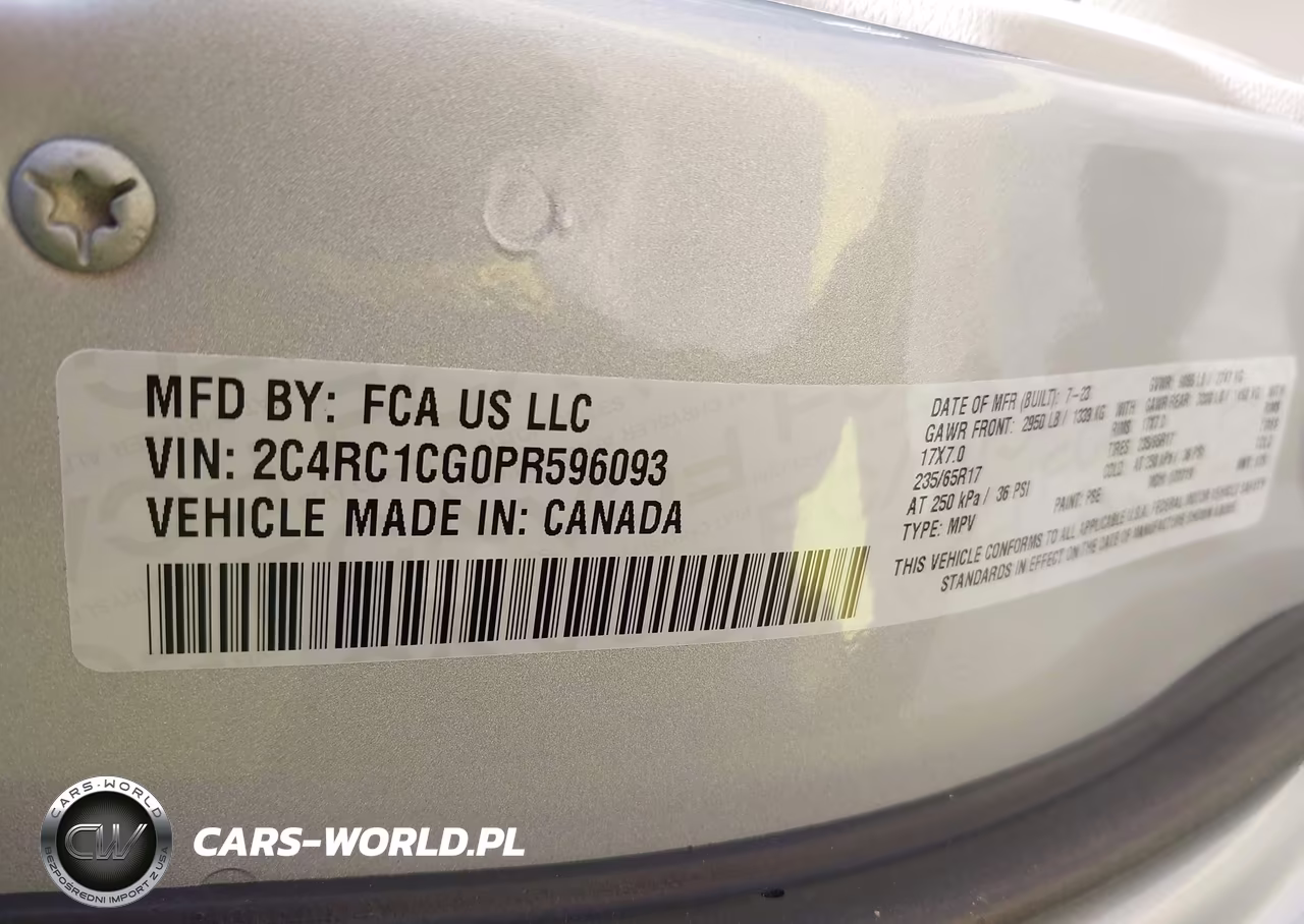 2023 Chrysler Voyager Lx VIN:2C4RC1CG0PR596093 - 9