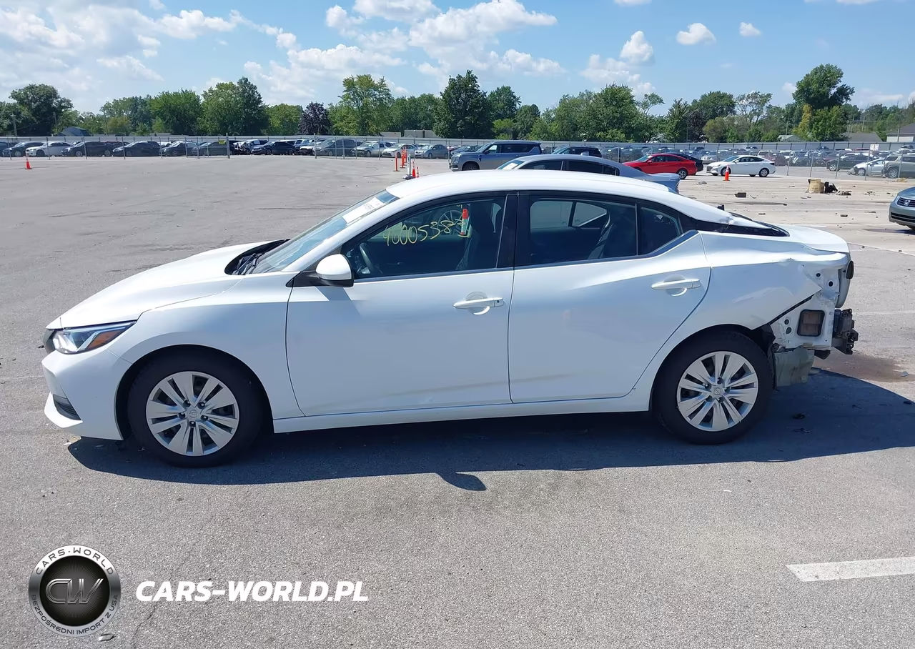 2022 Nissan Sentra S Xtronic Cvt VIN:3N1AB8BV0NY293243 - 14