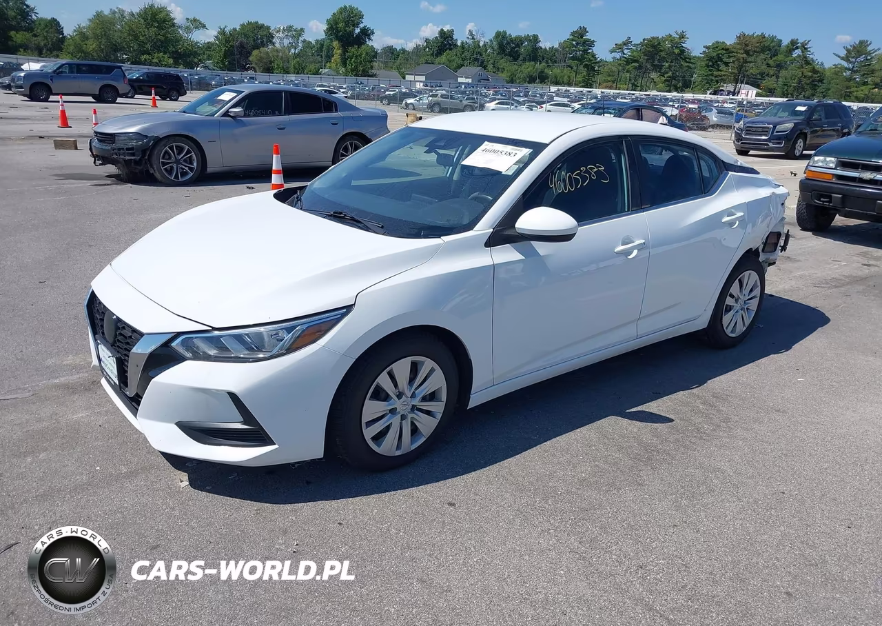 2022 Nissan Sentra S Xtronic Cvt VIN:3N1AB8BV0NY293243 - 2