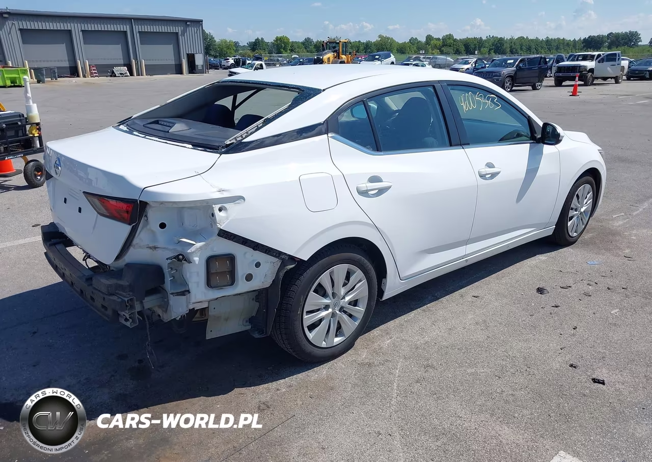 2022 Nissan Sentra S Xtronic Cvt VIN:3N1AB8BV0NY293243 - 4
