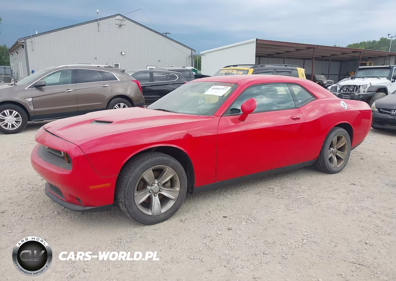 2016 Dodge Challenger Sxt VIN:2C3CDZAG0GH184402 - 2