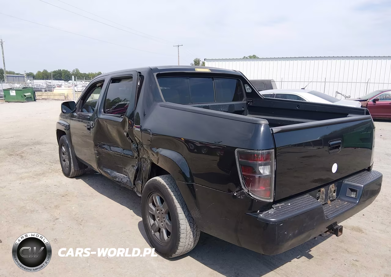 2008 Honda Ridgeline Rtx VIN:2HJYK16348H500573 - 3