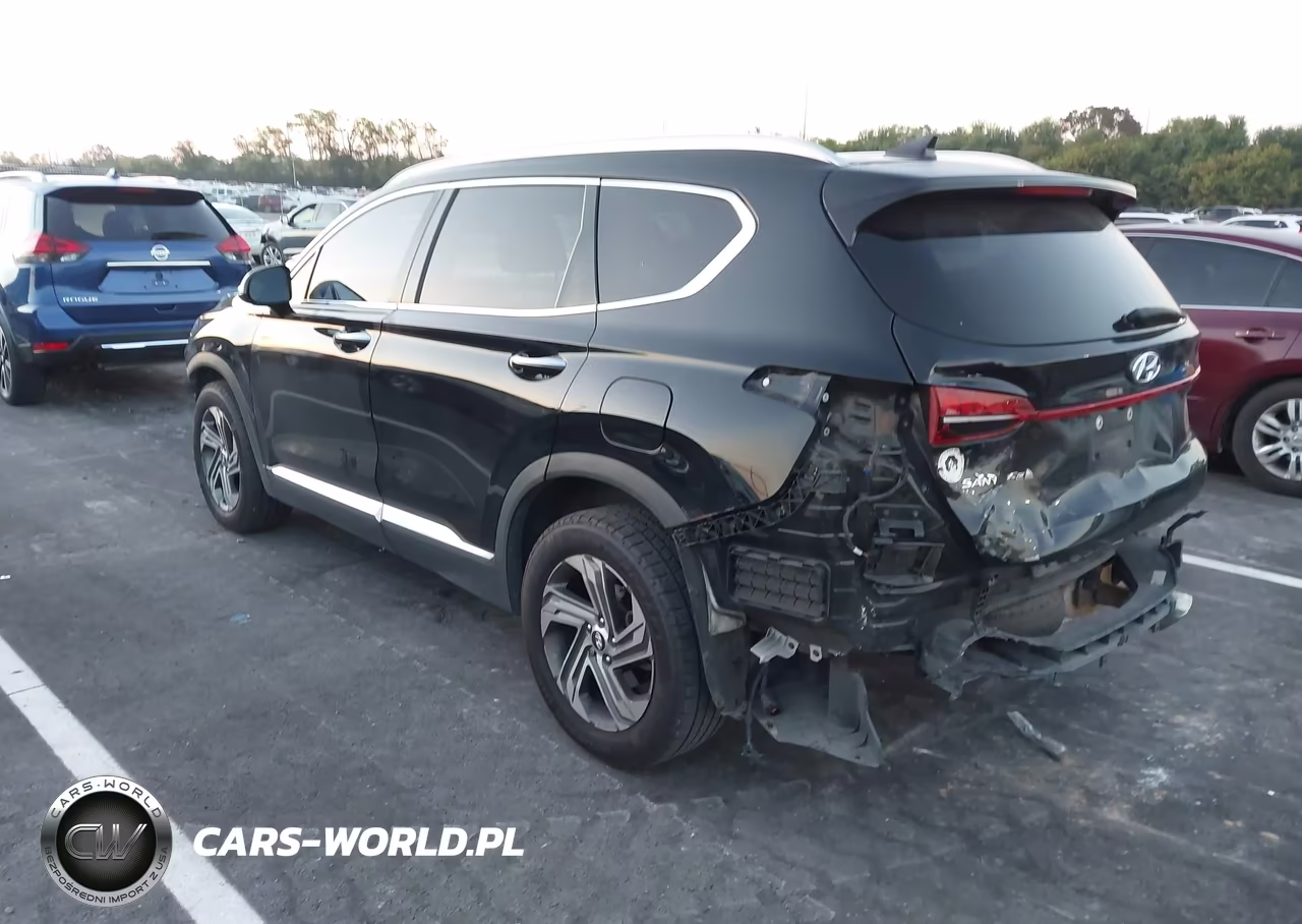 2021 Hyundai Santa Fe Sel VIN:5NMS34AJ2MH360309 - 3