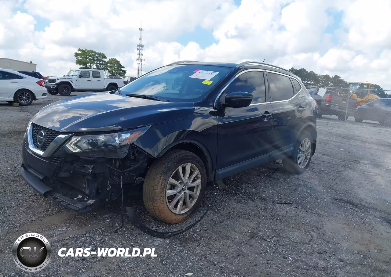 2022 Nissan Rogue Sport Sv Fwd Xtronic Cvt VIN:JN1BJ1BV8NW345496 - 2