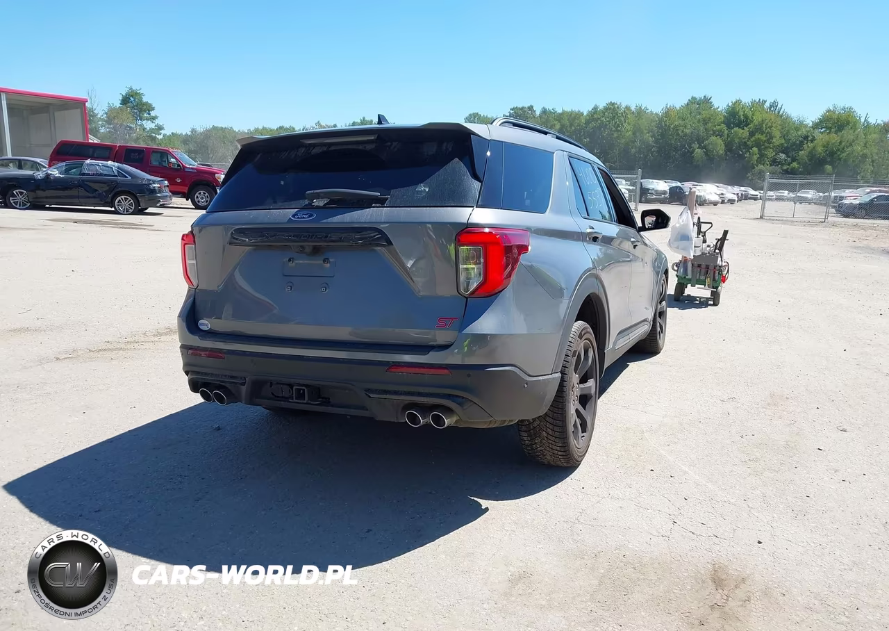 2024 Ford Explorer St VIN:1FM5K8GC4RGA40175 - 4